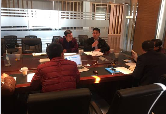 图:黄院长介绍中外合作办学情况